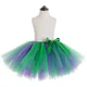 thumbnail image 5 of Falda de tul de sirena para niñas, color verde y morado, esponjosa, para el primer cumpleaños de niñas pequeñas, 5 of 5