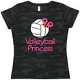 thumbnail image 3 of Inktastic Volleyball Butterfly Princess Women's T-Shirt, 3 of 5