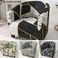 thumbnail image 4 of Funda de sofá,Sala de estar Funda de sofá con estampado floral 1 asiento Protector de muebles Decoración del hogar Fundas de silla de bañera para sillones Muyoka Hogar, 4 of 6