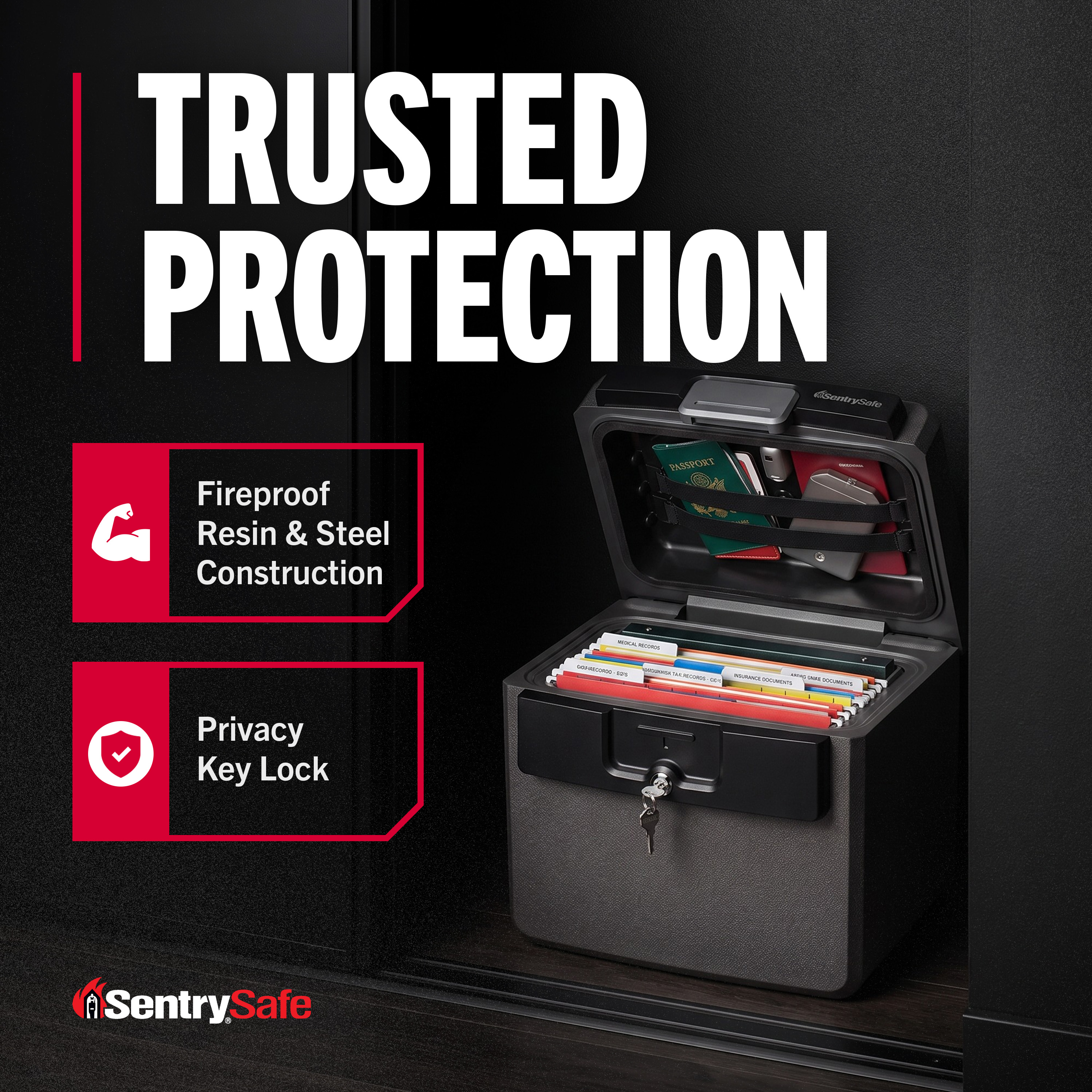 SentrySafe HD4100 Fire & Water Resistant File Safe photo 5
