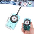 thumbnail image 2 of Uxcell Orienteering Compass, Navigation Hiking Compasses for Map Reading Survival Outdoor Exploring Blue, 2 of 7