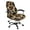 Amber Leopard, variant on FKELYI Office Chair Cover Stretch Fabric Computer Chair Cover Pink Floral Highland Cow Print Removable Anti-Dust Gaming Chair Slipcover Protector for Boss Chair Decoration, Large
