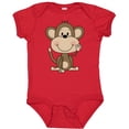 thumbnail image 3 of Inktastic Monkey Boys or Girls Baby Bodysuit, 3 of 5