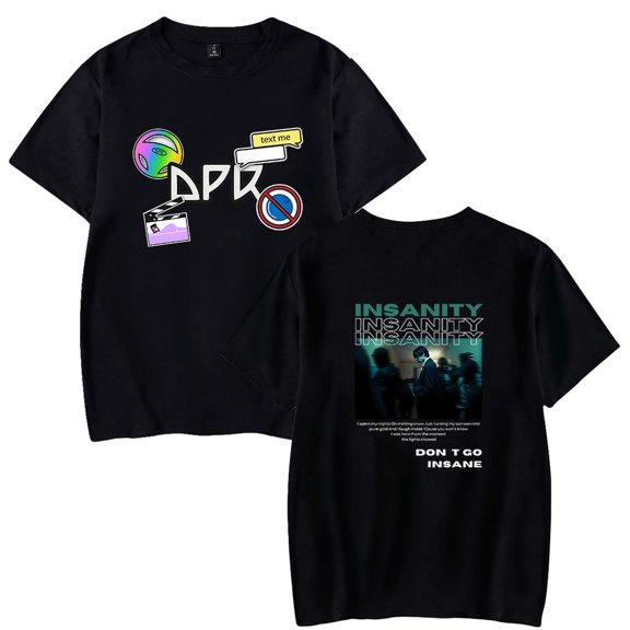DPR Ian Tshirt Unisex Short Sleeve T-shirts Men Women Streetwear Printing Casual Fashion