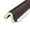 Brown, variant on Door Weather Stripping, Weather Stripping Door Seal, Soundproof Door Seal Strip, V-Shaped Foam Kerf Weather Stripping for Door Frame, 26 Feet, Brown