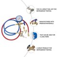 thumbnail image 2 of Ensemble de Manomètres pour Voiture avec Tuyaux en Caoutchouc Haute Pression et Raccords en Cuivre 2 Pcs Réfrigérant Inclus, 2 of 9