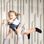 Boys Socks Girls Toddler Ankle Kids Socks 25 Pairs Black or White Socks Color Heel and Toe for 1-14 Years Children