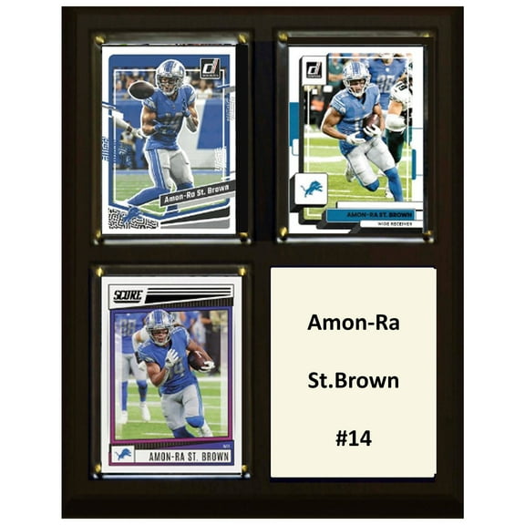 Amon-Ra St. Brown Detroit Lions 2024 8'' x 10'' Plaque