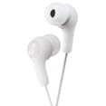 thumbnail image 3 of JVC Gumy in Ear Earbud Headphones, Powerful Sound, Comfortable and Secure Fit, Silicone Ear Pieces S/M/L - HAFX7W White, 3 of 8