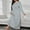 Gray, variant on JUSLIO Nightgowns for Women Graphic Print Sleepwear Long Sleeve Nightgown Sleep Dress Round Collar Loungewear Army Green Robes Nightgowns Pajama