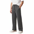 thumbnail image 7 of RUTAYY Girls Sweatpants Drawstring Elastic Waist Loose Fit Wide Leg Kid Trousers Everyday Casual Wear Grey, 7 of 7