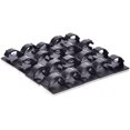 thumbnail image 2 of Cable clamp/Fixing clamp 20pcs Black Self-Adhesive Wire Clip Fixer Holder Cable Holder Rectangle Plastic Mount Clamp Network Office Cable The Workmanship is Durable and Easy to use, 2 of 4