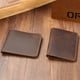 thumbnail image 4 of Cartera Qarigey para hombre Color Café Material Cuero, 4 of 6