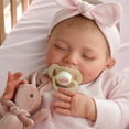 thumbnail image 6 of RSG 17-inch Lifelike Reborn Baby Dolls with Soft Cloth Body Doll Handmade Real Life Baby Dolls with Clothes for Kids Age 3+, 6 of 8