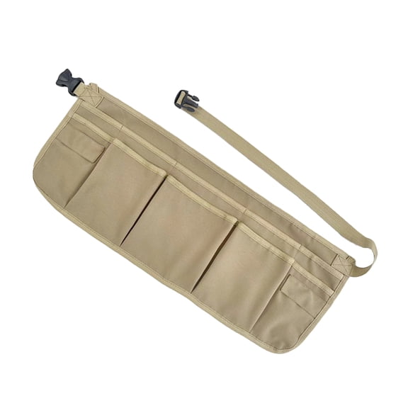 Garden Tool Waist Apron Heavy Duty Waist Work Apron with 12 Pockets Water Resistant Gardening Utility Apron Women Men