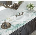 thumbnail image 2 of MOYISHI Green Marble Contact Paper 15.7 x 308.7 Inches Peel and Stick Wallpaper Vinyl Film Self Adhesive Removable Waterproof Wall Paper for Countertop Cabinet Kitchen Furniture Shelf Liner, 2 of 6
