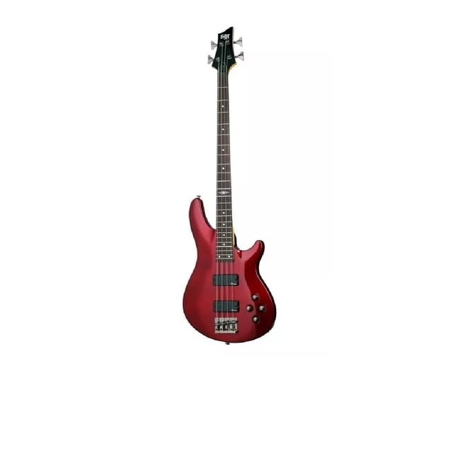 Bajo Schecter Sgr C-4 Bass Mrd Eléctrico 4 Cuerdas Funda Rojo Schecter C-4 BASS