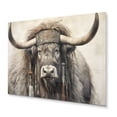 thumbnail image 2 of Designart "Untamed Yak II" Yaks Metal Art Print, 2 of 5