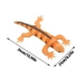 thumbnail image 3 of Lizard Catnip Toys Chew Resistant Toys, Interactive Toys for Indoor Pet Boredom Relief Teeth Cleaning, 3 of 4