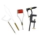 thumbnail image 2 of Kit de atado de moscas: tornillo de banco giratorio, soporte de bobina de , enhebrador de bobina, acabado de para pesca con mosca, 2 of 9
