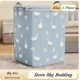 thumbnail image 5 of Bolsa de almacenamiento de colchas Caja de almacenamiento de colchas de gran capacidad para el hogar Almacenamiento especial de ropa no tejida Bolsa de lona para mudanzas, 5 of 5