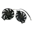 thumbnail image 2 of 1Pair FDC10H12S9-C RTX 2060 SUPER 2070 GTX1660 Ti Cooling Fan for ASUS GTX 1660 1660Ti DUAL EVO OC, 2 of 5