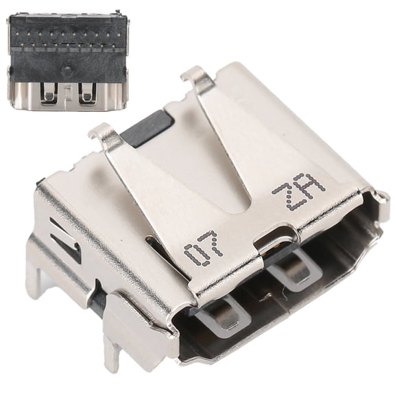 Conector de interfaz de enchufe ligero fácil de instalar repuesto de puerto de enchufe materiales pequeños para juego PS3 ultradelgado 4000 ANGGREK Otros