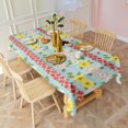 thumbnail image 3 of Pioneer Flower Floral Print Pattern Rectangle Tablecloth 60"x102", Waterproof Polyester Table Cloth, Wipeable Spillproof for Dining Camping Indoor Outdoor, 3 of 6
