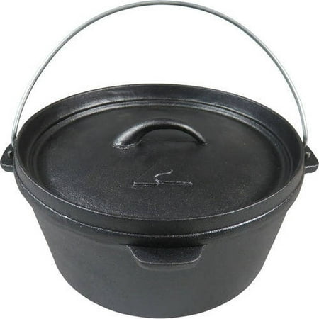 Ozark Trail Plant Oil 4.0-Quart Cast Iron Pot, (Best Cast Iron Pots)