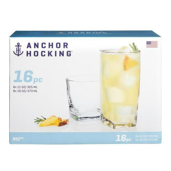 Ensemble de 12 verres Rio d’Anchor Hocking