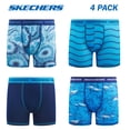 thumbnail image 2 of Calzoncillos tipo bóxer Skechers para niños, paquete de 4 unidades, microfibra elástica, 2 of 7