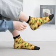 thumbnail image 2 of Rocae Sunflowers for Premium Adult Socks,Comfortable, Breathable, and Durable Socks, Perfect for Everyday Wear, 2 of 7