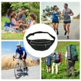 thumbnail image 6 of Unique Bargains 1 Pc Stylish Sports Waist Bag Waterproof & Abrasion-Resistant Fanny Pack for Sports Black, 6 of 6