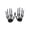 Black54, variant on WWG Plastic Skeleton Hand Props, Realistic Bone Texture, 2 Pack, 6.3x3.54 Inch, Sturdy Plastic, for Party Table Centerpieces, Halloween Decorations