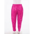 thumbnail image 4 of Alvivi Kids Girls Boys Sparkle Dance Harem Pants Hip Hop Street Dancing Trousers, 4 of 7