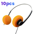 thumbnail image 1 of 10Pcs Headphones 3.5mm Single Plug Double Plug Multi-Function Convenient Practical Aviation Headset, 1 of 5
