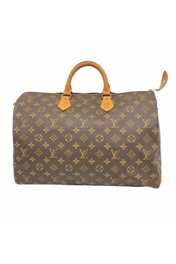 Pre-Owned Louis Vuitton Monogram Speedy 40 Handbag M41106 Brown Women's