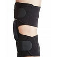 thumbnail image 4 of Pro-Tec Hinged Knee Compression Wraparound Brace with Dual Axis Hinges, Size: X-Large: 19 Inches - 24 Inches, Black, 4 of 5