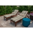 thumbnail image 4 of Casual Cushion Outdoor Lumbar Pillow, Sunbrella Fade & Water Resistant for Patio Furniture & Porch Swings, 22"W x 9"L, 6" thick, Reversible, Cast Ash, 4 of 4