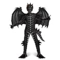 thumbnail image 1 of Set de disfraz de dragón negro para niños de Spooktacular Creations, 1 of 7