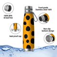 thumbnail image 4 of 29oz Insulated Water Bottle with Tea Infuser, Stainless Steel Travel Mug, Animal Leopard Print, 4 of 6