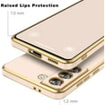 thumbnail image 4 of Galaxy S21 Case, Designed for Electroplated Samsung Galaxy S21 Phone Case, Case Soft TPU Protective Shockproof Flexible Samsung Galaxy S21 Case 6.2''Pink, 4 of 12