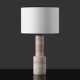 thumbnail image 5 of Safavieh Couture Tywin 26.5" Powder Coating Table Lamp, Travertine, 5 of 12