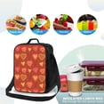 thumbnail image 4 of Disketp Flower Hearts Bolsa Térmica Estampada para Almuerzo, Lonchera para Hombres y Mujeres Adultos, 4 of 7