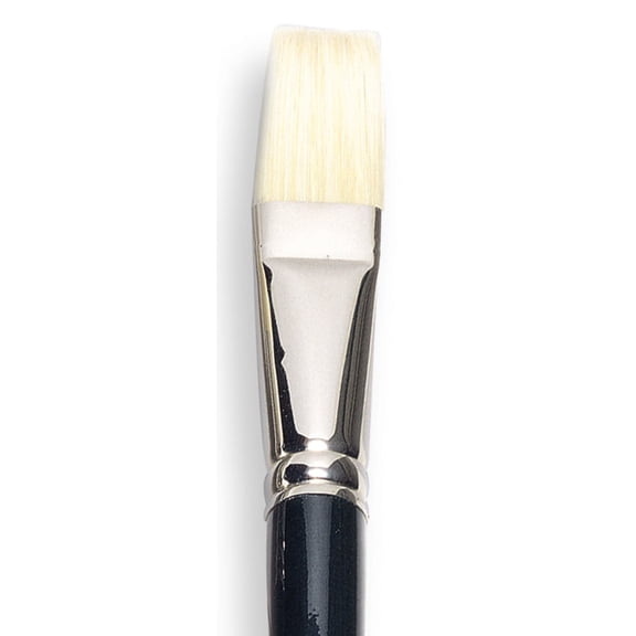 Winsor & Newton Winton Brush, Long Handle, Flat, 1