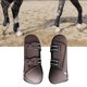 thumbnail image 3 of 1 par de botas de tendón de caballo Accesorio de protección de absorción de golpes de salto Pata delantera marrón XL Zulema Botas de tendón de caballo, 3 of 8