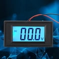thumbnail image 3 of Fosa Voltage Monitor, Stable Performance With Backlight Accessory Lightweight LCD Voltmeter, Convenient To Carry Outdoor For Recording Studio Home Audio Daily Life, 3 of 8
