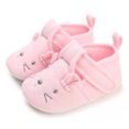 thumbnail image 2 of Generic Toddler Sneakers Autumn Winter Children Baby Shoes Boys Girls Cotton Soft Lightweight and Comfortable Hook Loop Cute Cartoon Pattern Breathable Walking Shoe (0-6 Months,Pink), 2 of 9