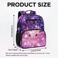 thumbnail image 7 of KUIFORTI Cherry Blossom Axolotl Toddler Backpack Girls Kids School Bag with Multiple Organizer Pockets Adjustable Straps for Preschool Kindergarten Back to School Gifts, 7 of 7