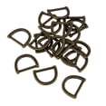 thumbnail image 1 of 20 piezas de hebilla metálica en forma de D para bronce, 1 of 6